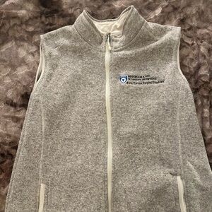 Brigham and Women’s Hospital Heather grey vest